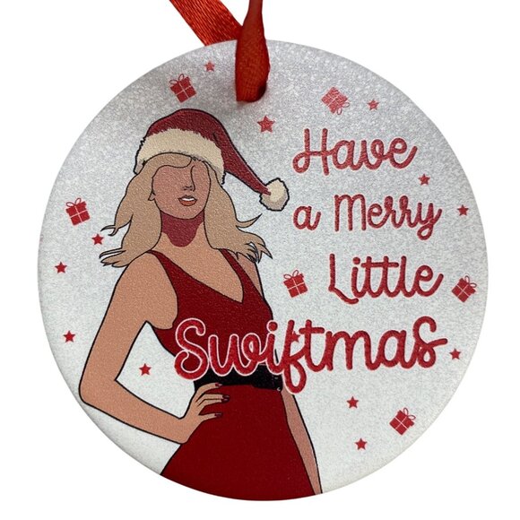 Taylor Swift Christmas Ornament - Picture 1 of 3